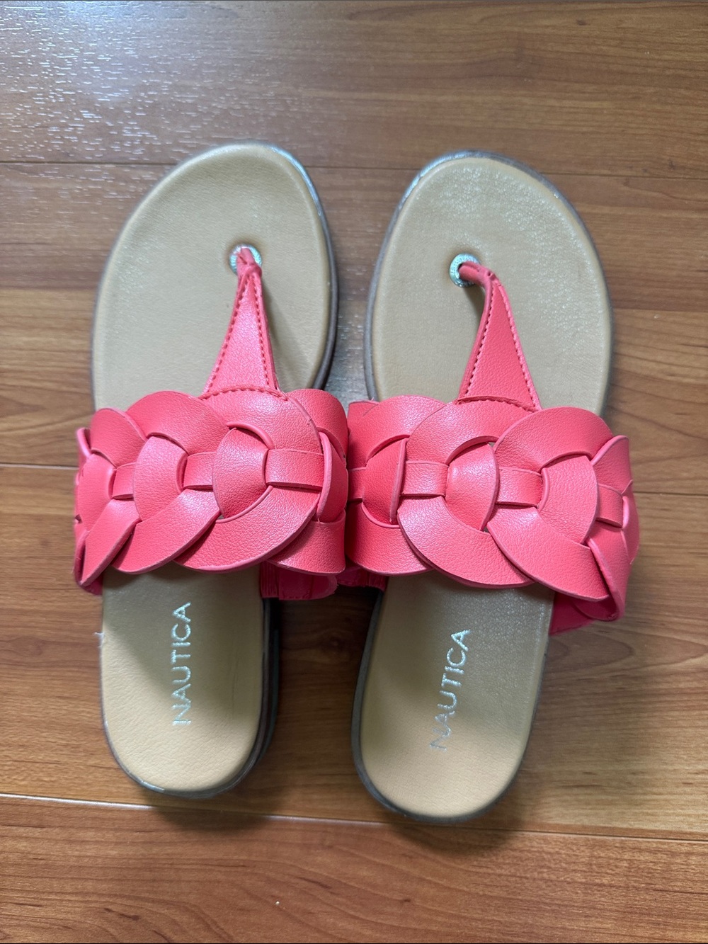 Nautica Coral Braided Slide Sandals for Women